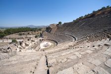 The theatre at Ephesus, Turkey. Creator: Samuel Magal