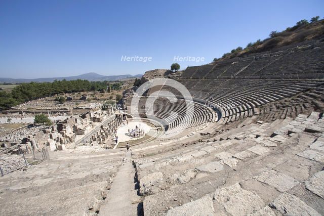 The theatre at Ephesus, Turkey. Artist: Samuel Magal