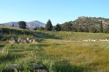 The theatre at Eretria, Greece. Creator: Samuel Magal