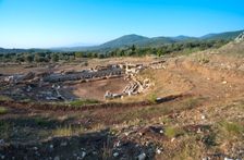 The theatre at Messene, Greece. Creator: Samuel Magal