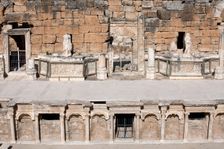 The theatre at Pamukkale (Hierapolis), Turkey. Creator: Samuel Magal