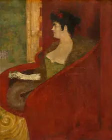 The Theatre Box, 1896. Creator: Evenepoel, Henri Jacques Edouard (1872-1899)