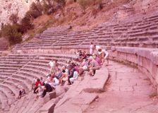 The Theatre, Delphi, Greece, c1955. Creator: Arthur Charles Kirby Ware