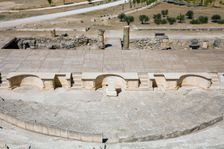The theatre in Segobriga, Spain, 2007. Creator: Samuel Magal