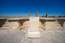 The theatre in Segobriga, Spain, 2007. Creator: Samuel Magal