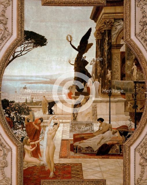 The Theatre in Taormina, 1884-1888. Artist: Klimt, Gustav (1862-1918)