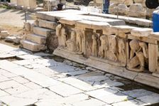 The Theatre of Dionysus, The Acropolis, Athens, Greece. Creator: Samuel Magal
