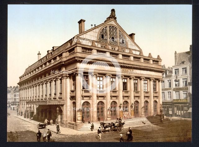 The Theatre, Lillie, France, c.1895. 
