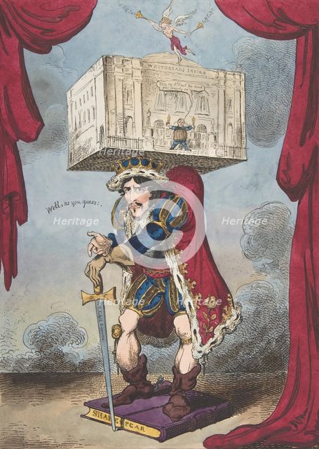 The Theatrical Atlas, May 7, 1814., May 7, 1814. Creator: George Cruikshank.