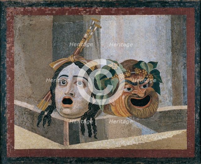 The Theatrical Masks , 1st-2nd century. Creator: Roman master (Last third of 16th cen.).