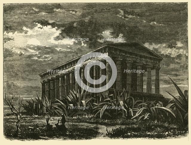 'The Theseum at Athens', 1890.   Creator: Unknown.