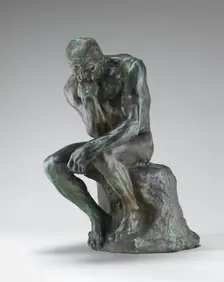 The Thinker (Le Penseur), model 1880, cast 1901. Creator: Auguste Rodin