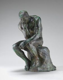 The Thinker (Le Penseur), model 1880, cast 1901. Creator: Auguste Rodin