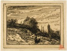 The Thicket, 1846. Creator: Charles Emile Jacque