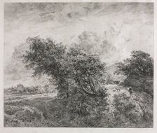 The Thicket, 1855. Creator: Charles François Daubigny (French, 1817-1878)