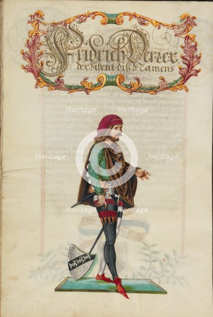 The Thirteenth Generation, Friedrich Derrer VII, about 1626-1711. Creator: Unknown.
