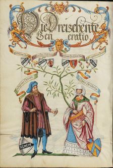 The Thirteenth Generation, Lasslau Derrer, about 1626-1711. Creator: Unknown