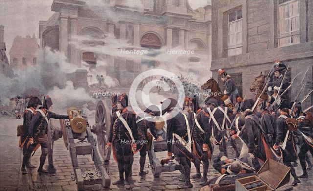 'The Thirteenth Vendemiaire, October 5, 1795', (1896). Artist: Unknown.