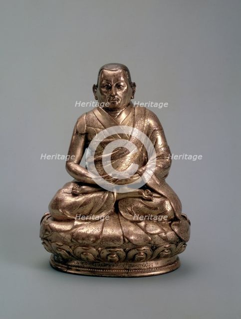 'The Third Dalai Lama Sonam Gyatso' (1543-1588), 16th-17th centuries. Artist: Unknown