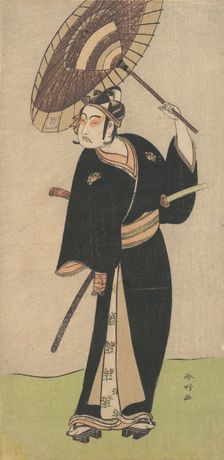 The Third Ichikawa Yaozo in the Role of the Otokodate Sukeroku, 1784. Creator: Katsukawa Shunko