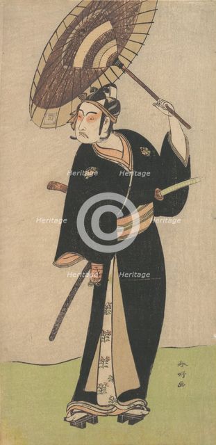 The Third Ichikawa Yaozo in the Role of the Otokodate Sukeroku, 1784. Creator: Katsukawa Shunko.