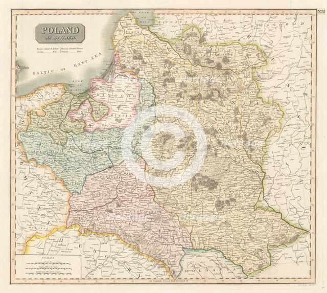 The Third Partition of Poland, 1795.