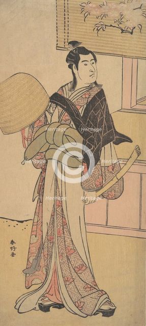 The Third Sawamura Sojuro in the Role of Shirai Gonpachi, 2nd month, 1788. Creator: Katsukawa Shunko.
