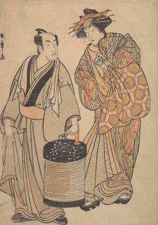 The Third Segawa Kikunojo as an Oiran, ca. 1776. Creator: Shunsho