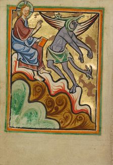 The Third Temptation, about 1190-1200. Creator: Unknown
