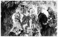 The Thirsty Cavalier c1880-1882.Artist: CL Courtry