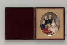 The Thompson Children, 1846. Creator: John Carlin