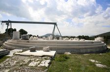 The Tholos at Epidauros, Greece. Artist: Samuel Magal