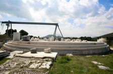 The Tholos at Epidauros, Greece. Creator: Samuel Magal