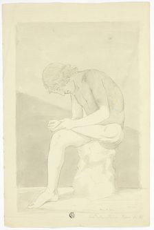 The Thorn-Picker (Lo Spinario), 1772. Creator: John Downman