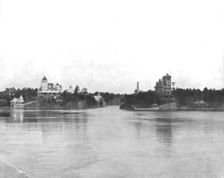 The Thousand Islands of the St Lawrence River, Canada, c1900. Creator: Unknown