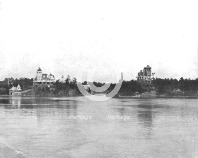 The Thousand Islands of the St Lawrence River, Canada, c1900. Creator: Unknown.