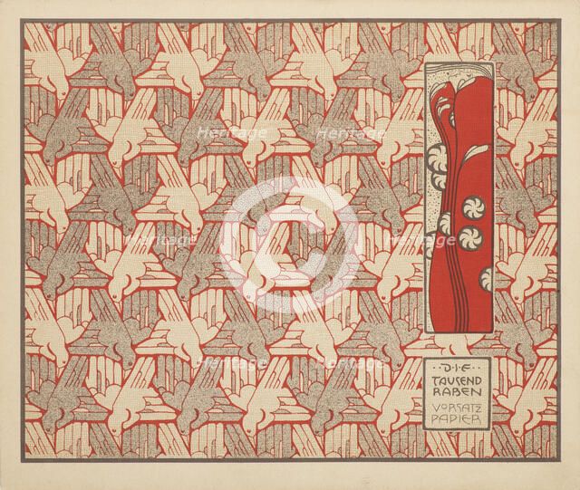 The thousand ravens, 1901. Creator: Moser, Koloman (1868-1918).