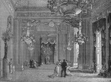 The Throne Room, Buckingham Palace, Westminster, London, c1875 (1878)