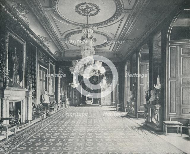 'The Throne Room, Windsor Castle', c1899, (1901). Artist: Eyre & Spottiswoode.