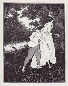 The Three Musicians, 1895. Creator: Aubrey Beardsley