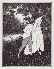 The Three Musicians, 1895. Creator: Aubrey Beardsley