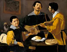 The Three Musicians, ca 1616. Artist: Velàzquez, Diego (1599-1660)