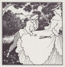 The Three Musicians II, 1895. Creator: Aubrey Beardsley