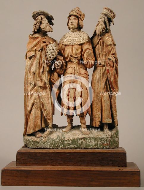 The Three Magi (?), French or South Netherlandish, 15th century. Creator: Unknown.