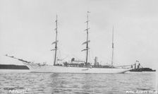 The three masted auxiliary barque Apache Creator: Kirk & Sons of Cowes