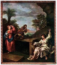 The Three Maries at the Tomb 18th century (1910).Artist: William Hogarth