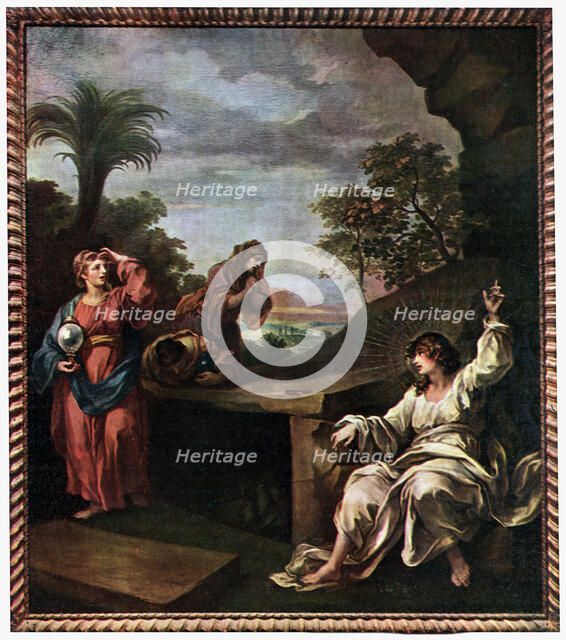 'The Three Maries at the Tomb', 18th century (1910).Artist: William Hogarth