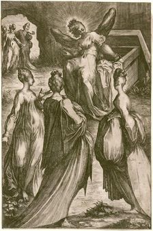 The Three Marys at the Tomb. Creator: Jacques Bellange