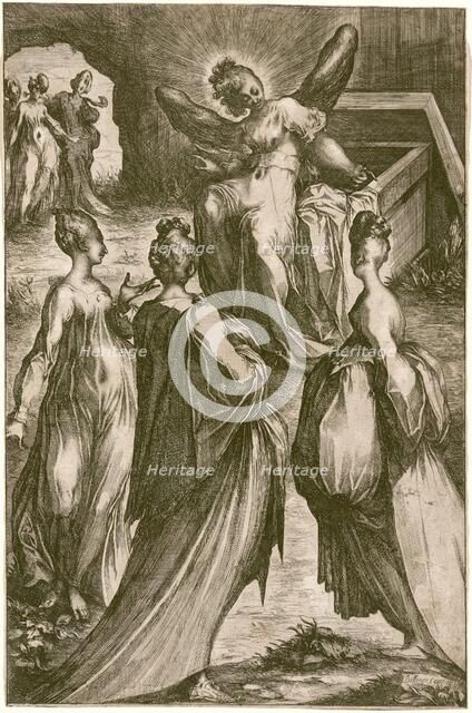 The Three Marys at the Tomb. Creator: Jacques Bellange.