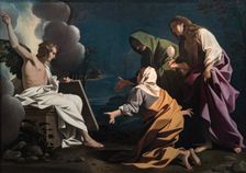 The Three Marys at the Sepulchre, c1614. Creator: Schedone (Schidone), Bartolomeo (1570-1615)